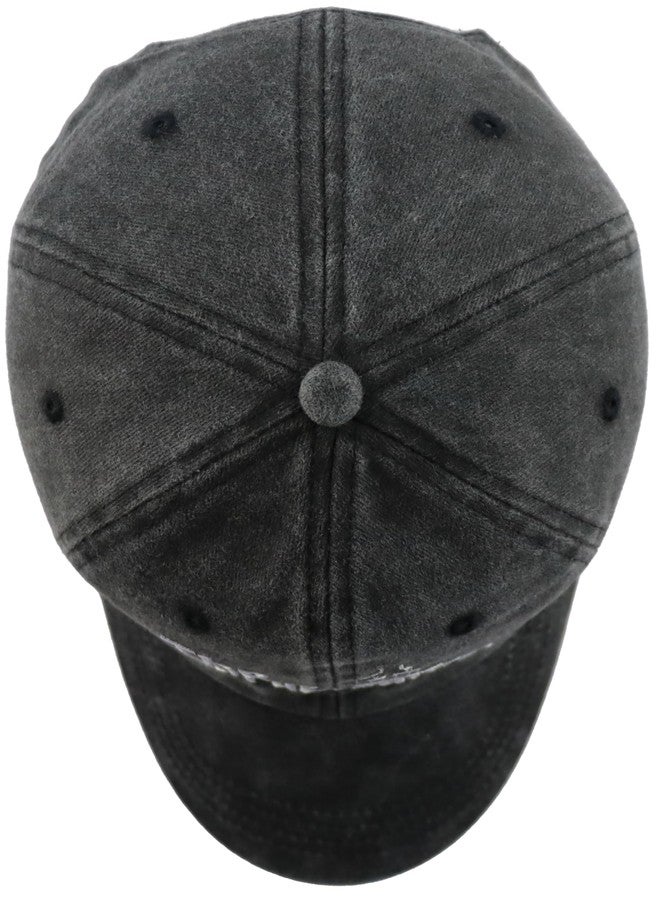 Wsaztulp Gardening Gifts for Men, Garden Decor Hat, Funny Garden Father Baseball Cap, Father's Day Retirement Birthday Accessories for Dad Pappy Papa Grandpa Black - Image 4