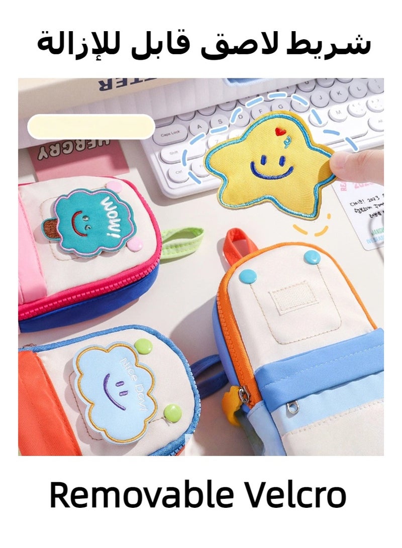 High-Quality Pencil Case, Two Compartment Pencil Bag, Large Pencil Pouch Stationery for School Supplies - Image 2