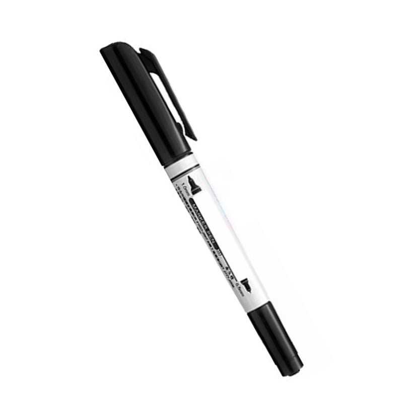 Simbalion Oil Based Marker Pen 15cm x 2cm x 1cm Dual Tip Design - Smooth Consistent Ink Flow Fine Line Marker for Home Office School Art Projects - Image 3
