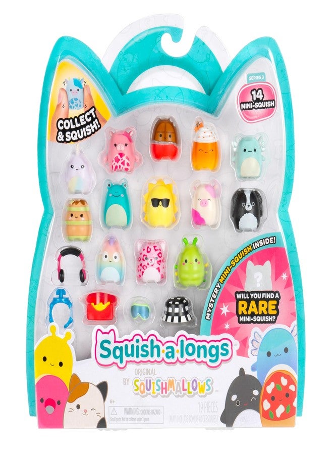 Squish-a-longs Mini-Squish 14-Pack (Wave 3, Style 1) - Image 1