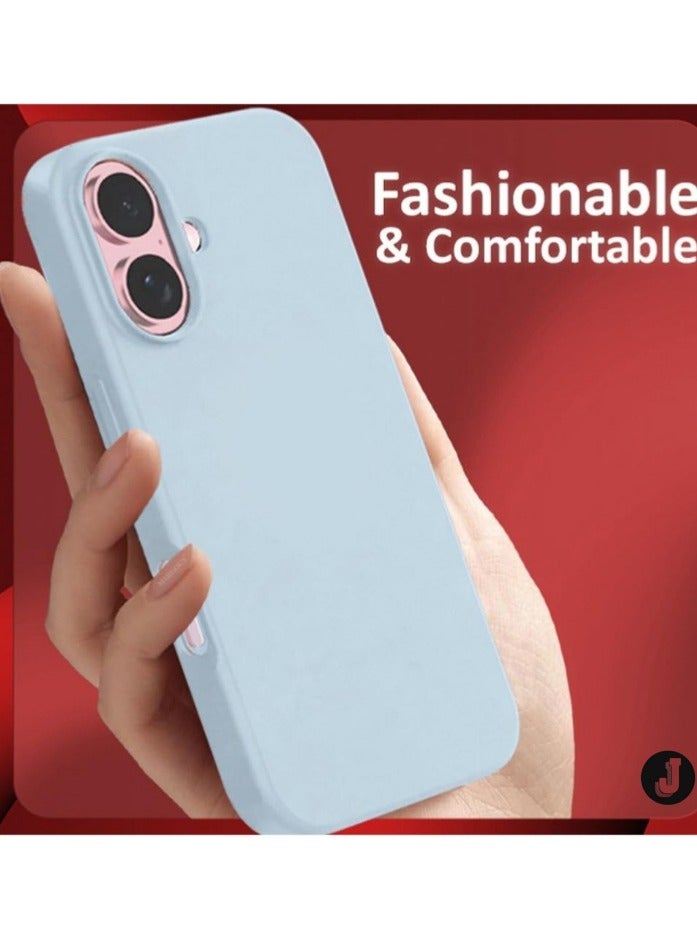 JAJEEK "New iPhone 16 Liquid Silicone Case – Sleek Design with Soft Microfiber Lining & Shock Absorption" - Image 5