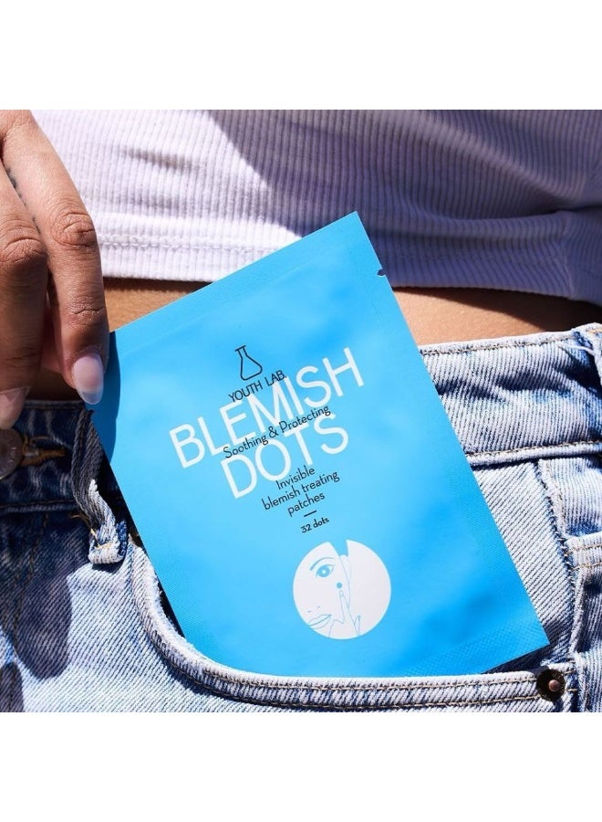 بقع علاجية غير مرئية لعيوب البشرة من Youth Lab Blemish Dots، 32 وحدة - Image 3