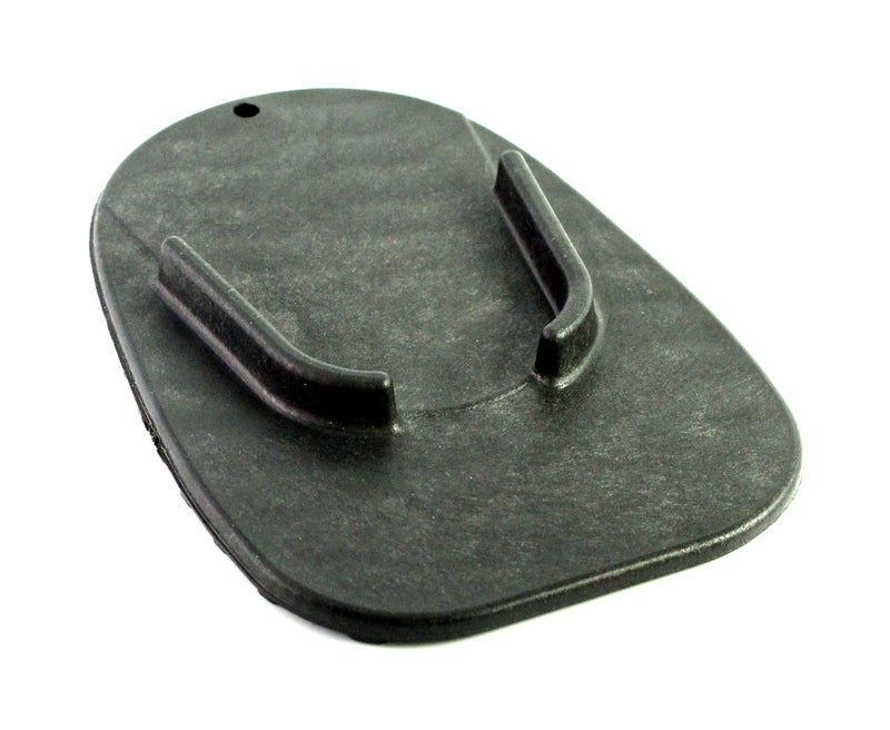 JSP Manufacturing Motorcycle Kickstand Plate | Kick Stand Plate Pad Base For Motorcycle motor Dirt Bike Perfect for parking on hot asphalt and soft surfaces Multicolor Multipack (Black) - Image 3
