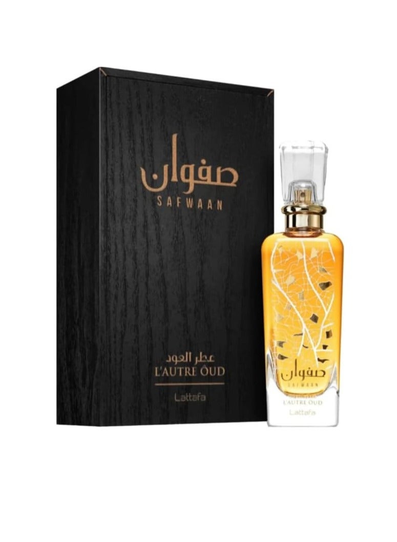 لطافة عطر صفوان 100 مل، رائحة عطر فاخرة تدوم طويلاً، أو دو بارفيوم، عطر طوال اليوم - Image 1