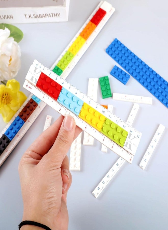 LOVELY Omega Falcon Stainless Steel Scale Ruler Combo Pack Size 6" 12" 24" Inch - Set of 3 - Image 2