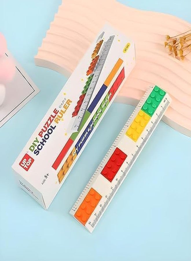 LOVELY Omega Falcon Stainless Steel Scale Ruler Combo Pack Size 6" 12" 24" Inch - Set of 3 - Image 3