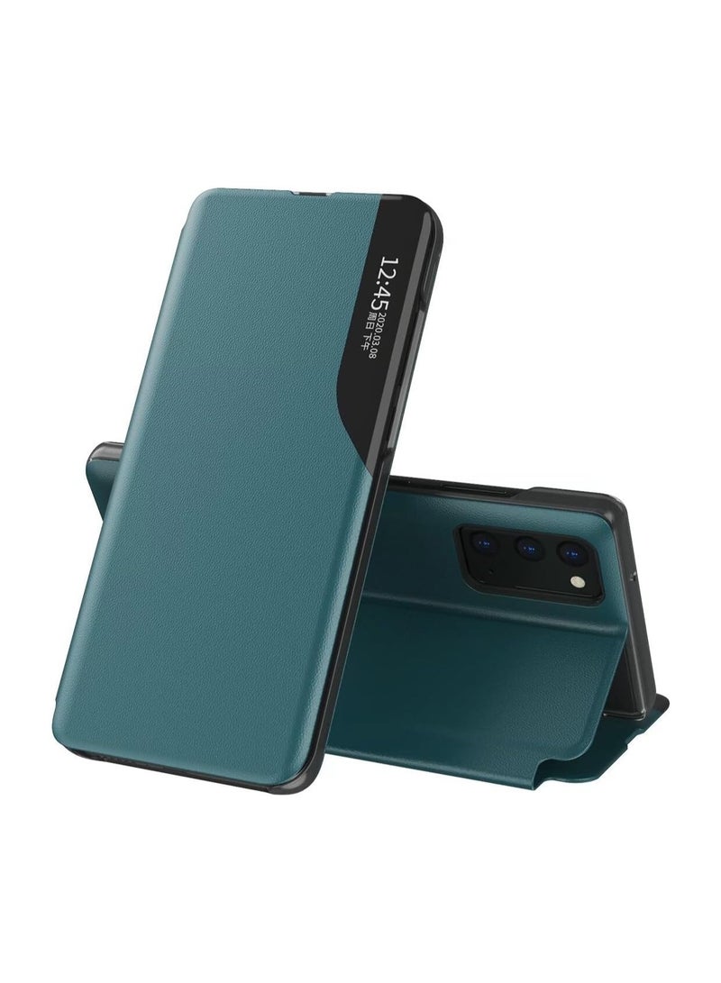 VKL Case for Honor 400 Lite, A translucent Magnetic flip Smart Cover,Stand Function,Protective Cover for Honor 400 Lite.Green - Image 1