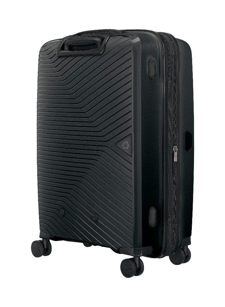 Wenger UltraLite Hardside Medium Expandable 67cm Check-In Luggage - Black - Image 4