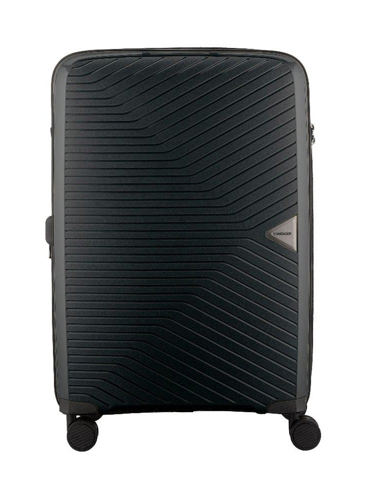Wenger UltraLite Hardside Medium Expandable 67cm Check-In Luggage - Black - Image 2