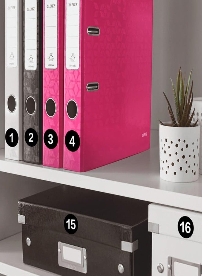 ldyllicStyle Number Stickers, Consecutive Number Stickers 1-50, 10 Sheets Round Numbers Labels, Black Small Number Sticker Vinyl Numbers Decals for Office, Classroom, Storage, Inventory, Indoor, Outdoor, 1 inch - Image 5