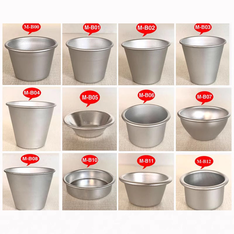 B00/01/02/03/04 Small Western Cup/Anodic Cake Mold Pudding Mold Jelly Mold Egg Tart - Image 2