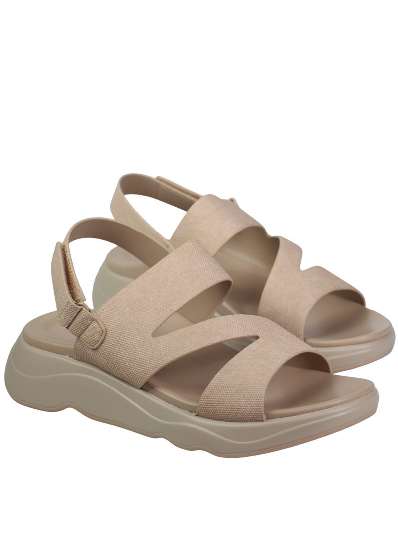 مون أمي صنادل نسائية فاخرة | بحزام قابل للتعديل ونعل مبطن ناعم | صنادل مريحة للنساء مناسبة للعمل، السفر، الشاطئ، والاستخدام اليومي – مثالية لفصلي الصيف والشتاء - Image 1