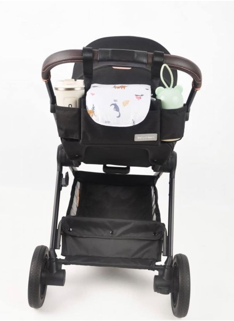 BabyDream Babydream on the go organizer bag-Black  - Image 3