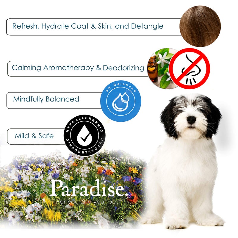Best Shot Scentament Spa Botanical Body Splash, Detangler Spray, Body Spray for Pets, Cat and Dog Cologne Spray, Tropical Breeze, 8 Oz. - Image 4
