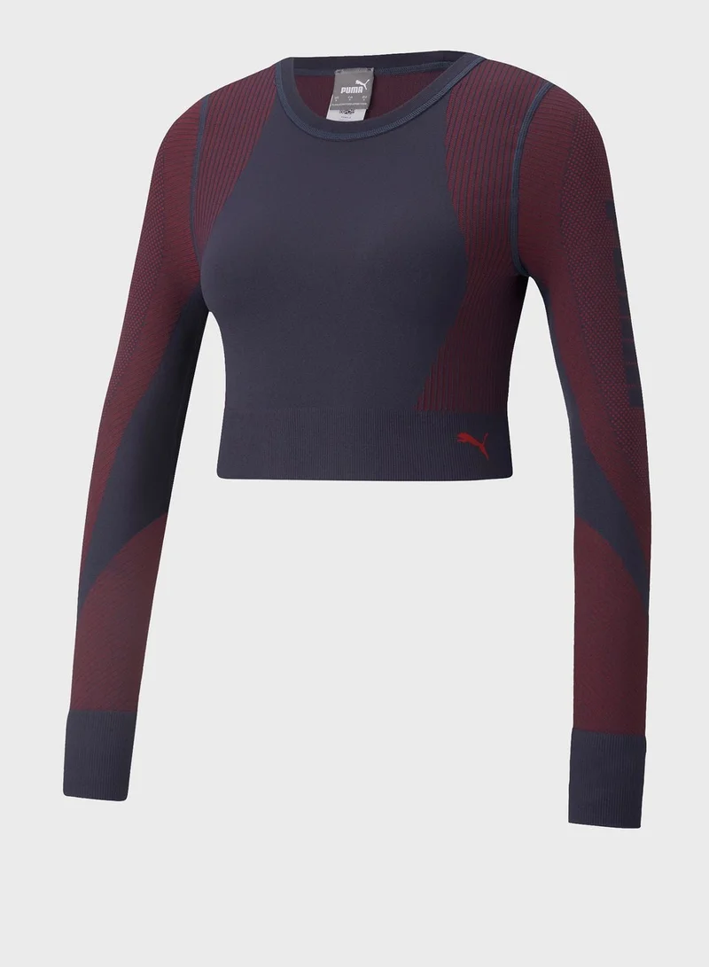 PUMA  Logo Seamless Top for Women | Best Price UAE