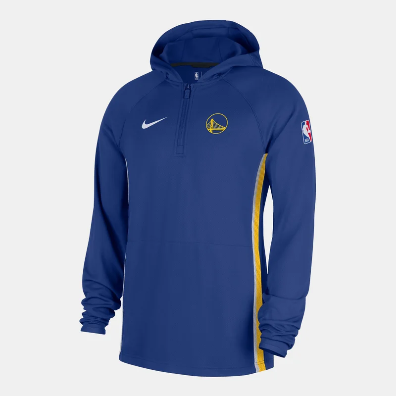 Men's NBA Golden State Warriors Zoned 1/4-Zip Hoodie