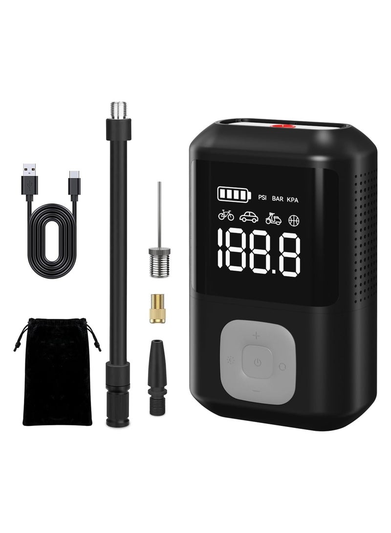 Lydsto Car Inflatable 1S Black YY-CQB01 Compact and Portable Electric Air Compressor -Black - Image 1