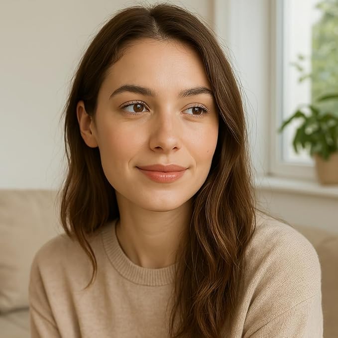 2PCS Lip Gloss Set Natural Plumping Glossy Finish Waterproof SmudgeProof LongLasting Hydrating Lip Oil for AllDay Wear in Nude Red - Image 4