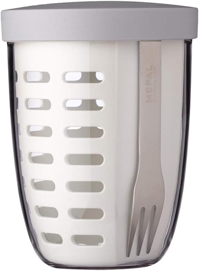 Mepal Fruit & Veggie Pot Ellipse,White