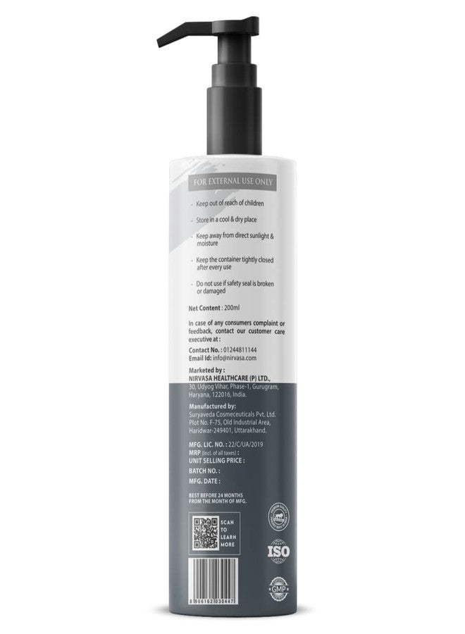 Nirvasa Anti-Hair Fall Shampoo (2x200ml) | Sulfate-Free with Saw Palmetto & Biotin | Blocks DHT, Reduces Hair Fall & Breakage | Strengthens, Promotes Healthy & Strong Hair for Men & Women – Pack of 2 - Image 2