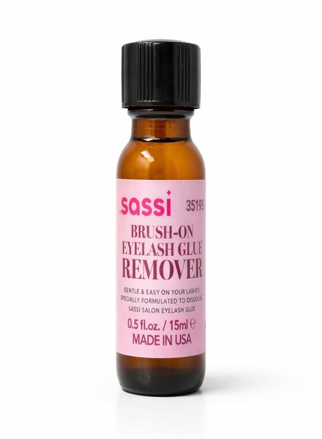 Sassi Brush-On Eyelash Glue Remover | Gentle, Non-Greasy Formula | Quickly Dissolves Lash Adhesive Without Irritation | Made in USA | 0.5 oz - Image 1