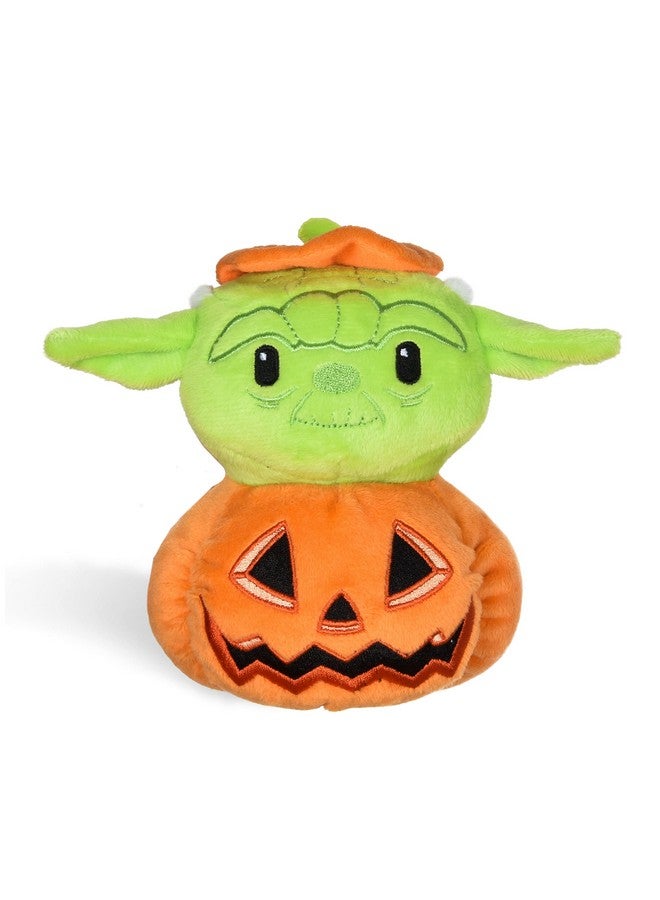 Star Wars Yoda Plush Dog Toy - Pumpkin Head, Soft, Small, 6 Inch (FF19333-22) - Image 1
