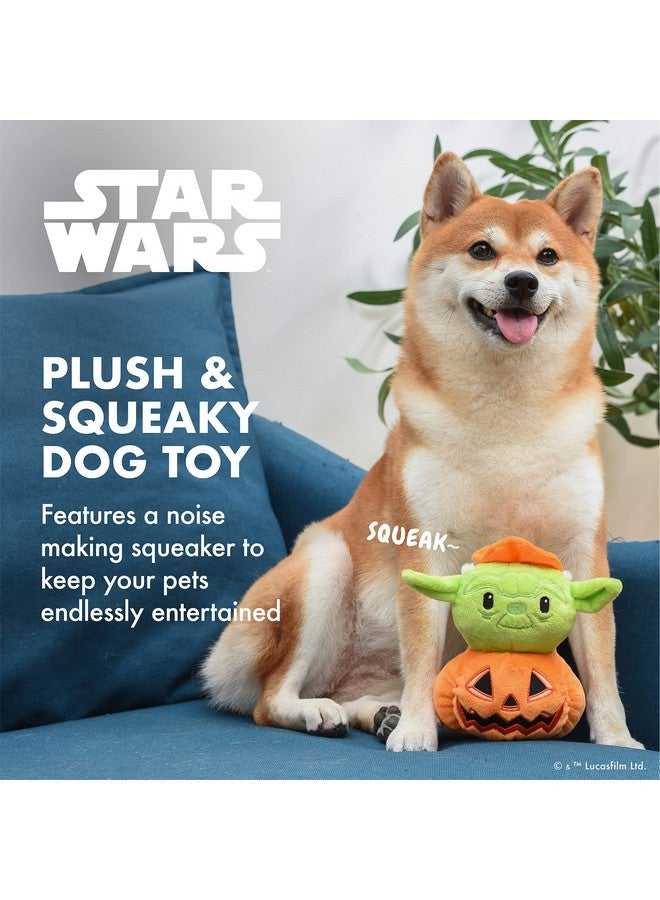 Star Wars Yoda Plush Dog Toy - Pumpkin Head, Soft, Small, 6 Inch (FF19333-22) - Image 3