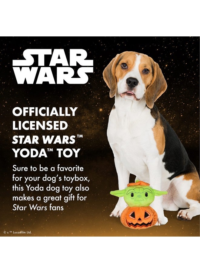 Star Wars Yoda Plush Dog Toy - Pumpkin Head, Soft, Small, 6 Inch (FF19333-22) - Image 2