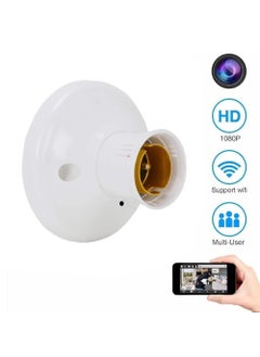 GARYVIZ GARYVIZ 1080p Full HD Home Security WiFi Smart Camera WiFi 1080P Bulb Holder Camera Mini Security with Live Audio Video Recording Mini Holder Camera  - Image 2