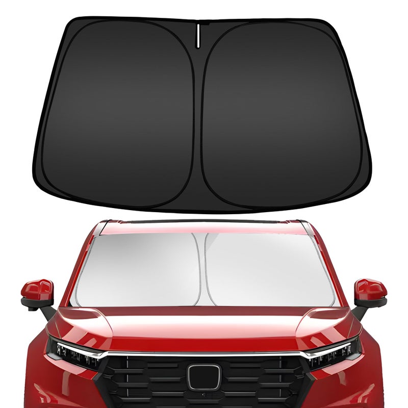 ARISMOTOR Windshield Sun Shade for Honda CRV 20232025 2026 Custom Fit Foldable Front Window Sunshade Sun Visor Protector Block UV Rays Keep Your Car Cooler