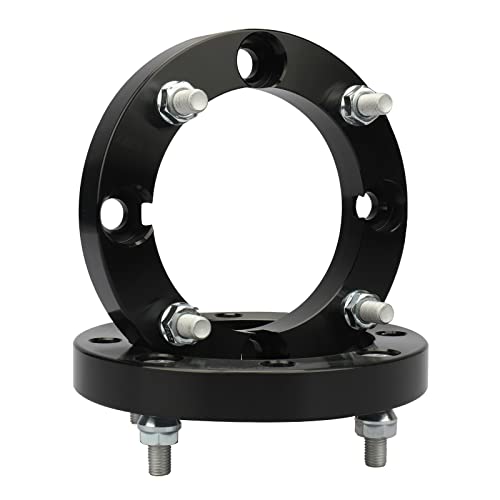 IRONTEK 4x156mm ATV Wheel Spacers 1"(25mm) Thickness with 12x1.5 Studs 131mm Hub Bore Fit for Polaris Sportsman 400 500 600 700 800 ATV UTV RZR - Image 1