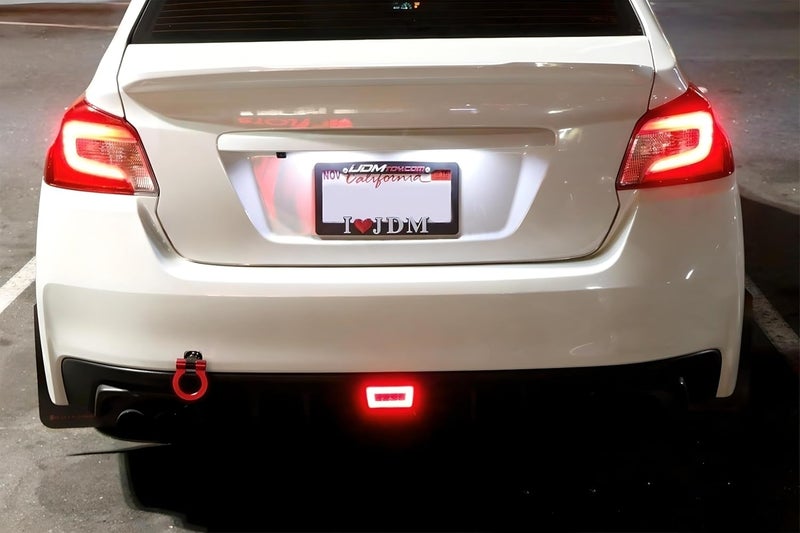 iJDMTOY Red Lens 3-in-1 LED Rear Fog Light Kit for Subaru WRX/STi and Impreza - Image 4