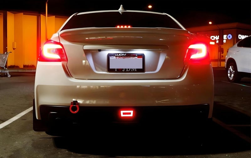 iJDMTOY Red Lens 3-in-1 LED Rear Fog Light Kit for Subaru WRX/STi and Impreza - Image 5