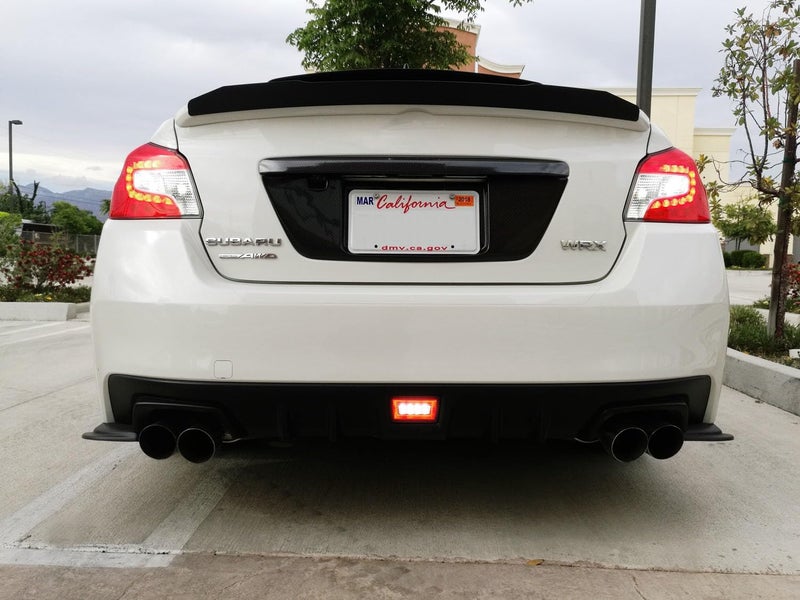 iJDMTOY Red Lens 3-in-1 LED Rear Fog Light Kit for Subaru WRX/STi and Impreza - Image 3