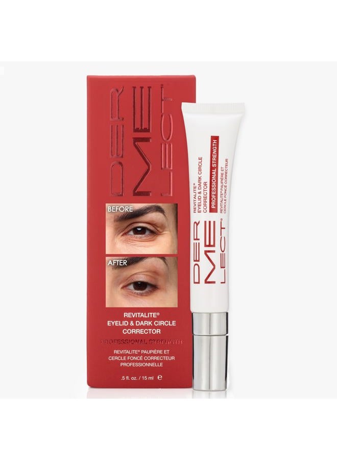 DERMELECT COSMECEUTICALS - Revitalite Professional Strength Eyelid & Dark Circle Corrector (0.5 oz) - Image 1