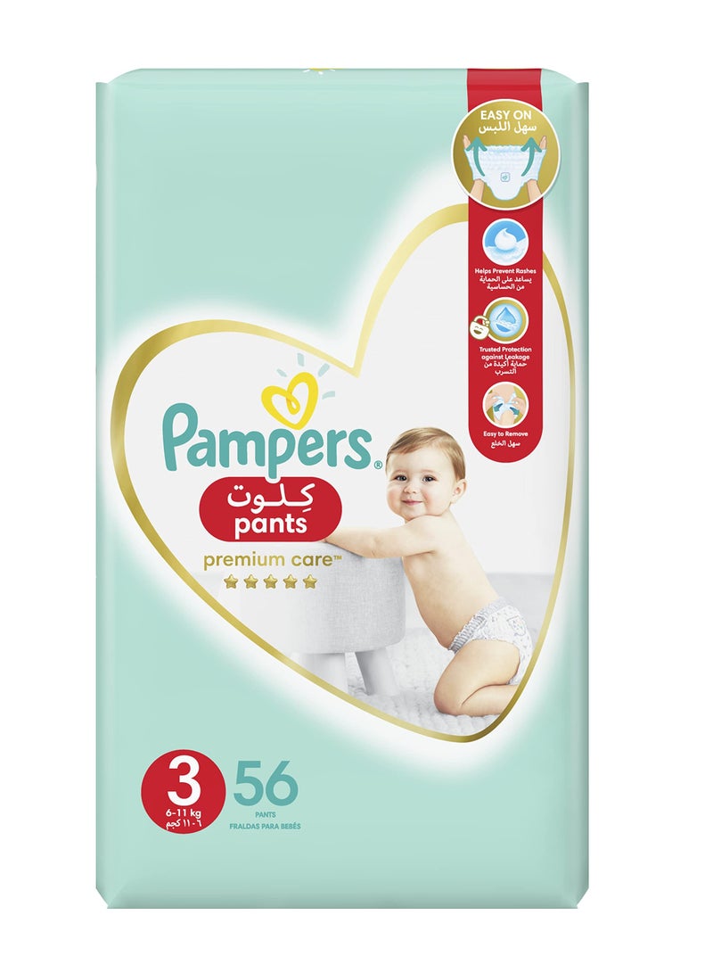 Premium Care Pants No.3  6 - 11 kg 58 pk