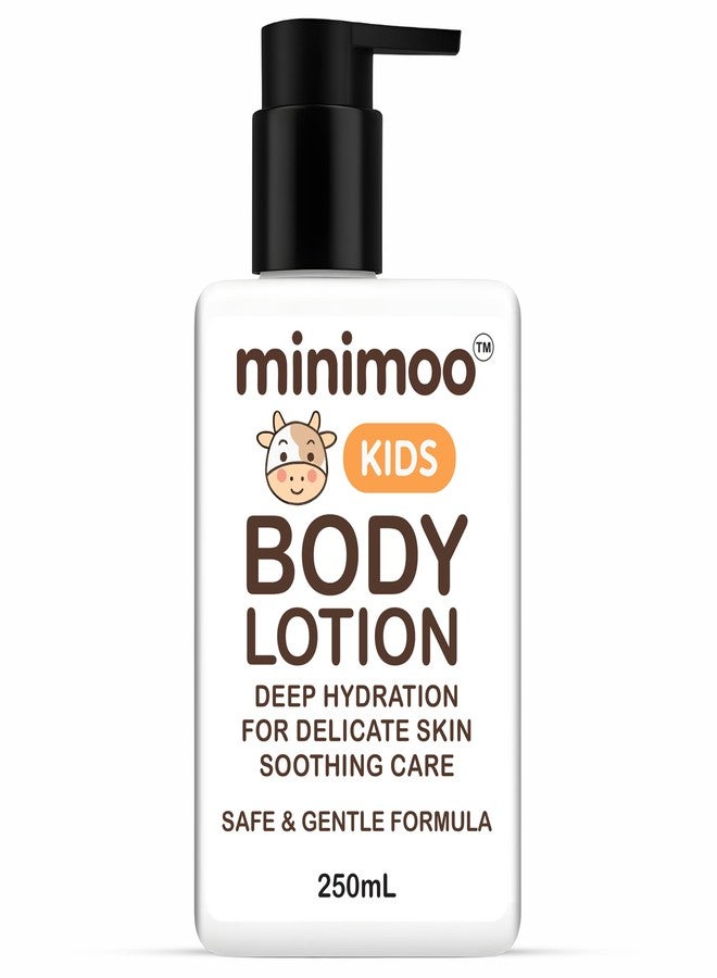 Minimoo Kids Body Lotion 250ml | Gentle Moisturizing Lotion for Babies & Kids | Deep Hydration for Delicate Skin | Lightweight Daily Moisturizer | Soft & Smooth Skin Care for Children - Image 1