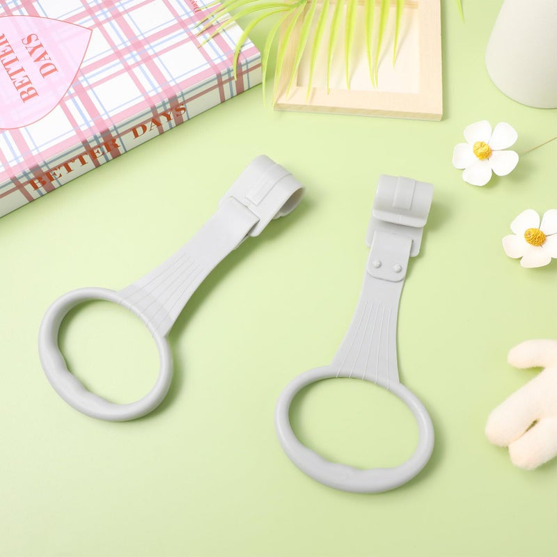 Baby Playpen Pull Up Rings Pair For Infant Toddler Standing Walking Exercise Assistant - Image 3