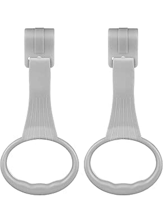 Baby Playpen Pull Up Rings Pair For Infant Toddler Standing Walking Exercise Assistant - Image 1