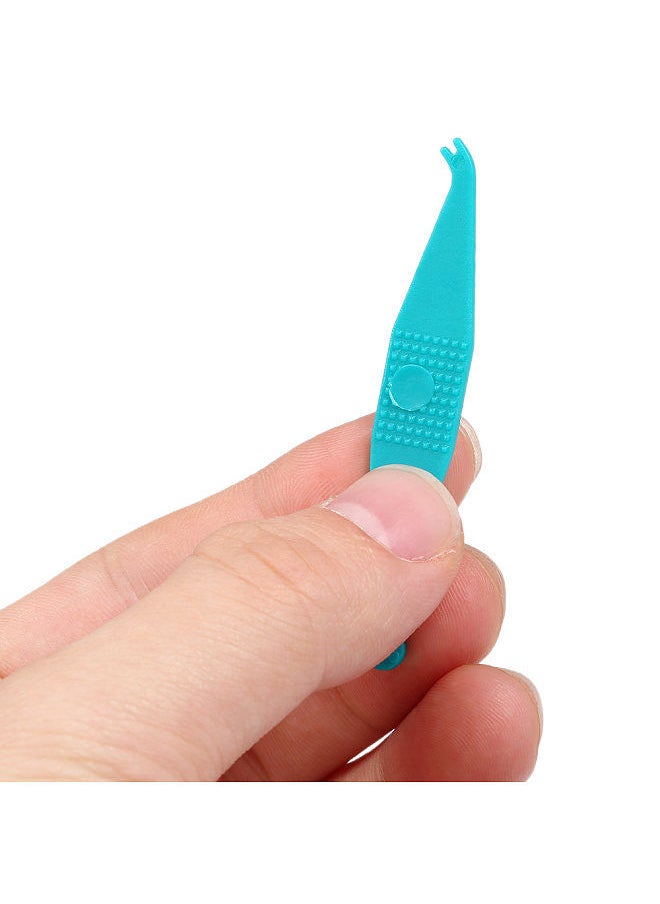 Generic - 100 Pcs Orthodontic Elastic Placer for Braces Disposable Elastic Rubber Band Placers Mix Color - Image 1