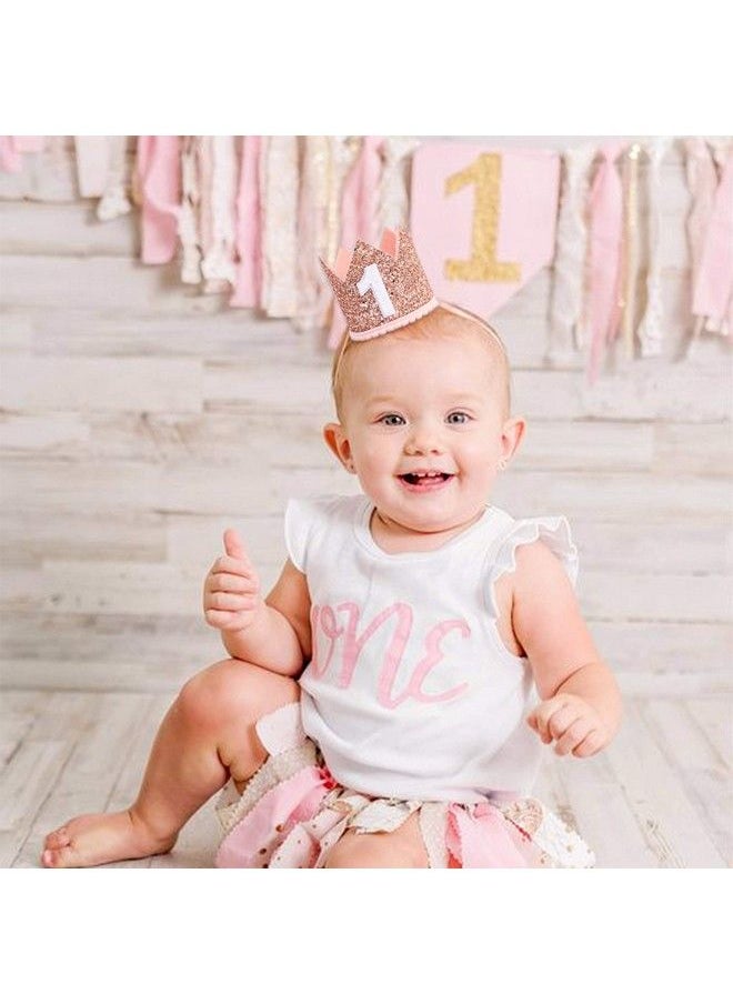 Glitter Crown For 1St Birthday Baby First Birthday Crown Birthday Girl Boy Gift Photo Booth Props 1St Birthday Party Hat (Pink And Gold Crown) - pzsku/ZDF27CF4BF1C30D281EEFZ/45/_/1692166684/62406abe-d4aa-4cd2-8b7b-2d5df998eb56