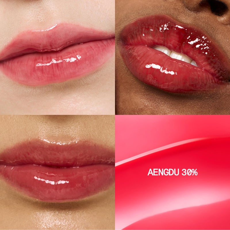 fwee 3D Voluming Gloss 30% (Sheer) | Aengdu 30% l High Shine, Non-Sticky Lip Gloss for Makeup | Long-Lasting, Moisturizing Gel Formula | 30%, 70% Pigment Options | 5.3g - Image 2