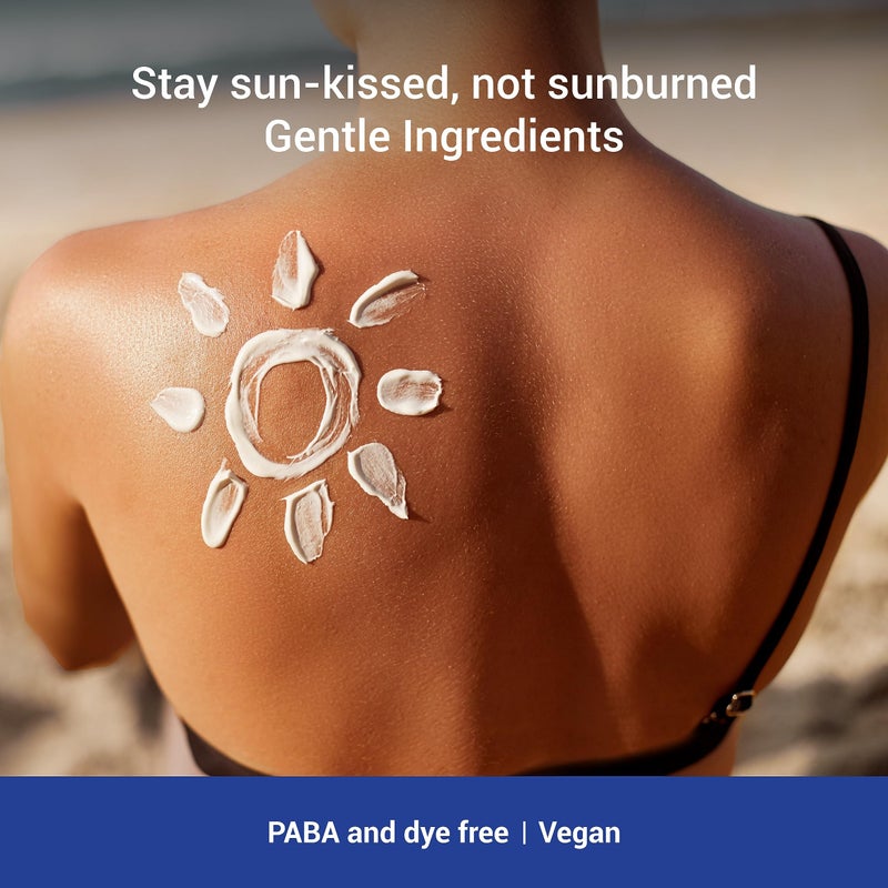 no ad NO-AD SPF 30 Sunscreen Lotion | Broad Spectrum UVA/UVB Protection Water Resistant | Octinoxate & Oxybenzone Free with moisturizing Vitamin E and Aloe 16oz - Image 5