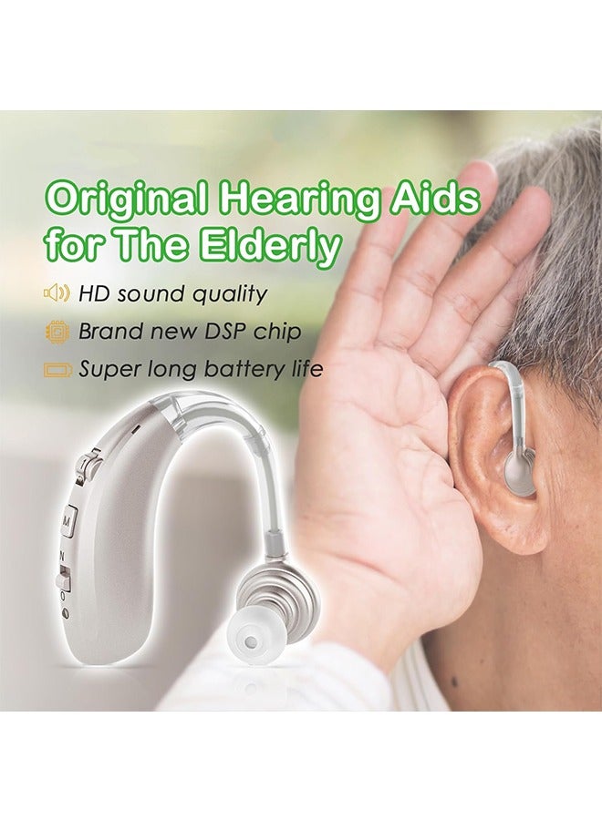 HAVEN Rechargeable Hearing Aids,Mini Rechargeable Hearing Device，Mini Hearing Amplifiers with Noise Cancelling，3 Modes, Adjustable Volume  - Image 5
