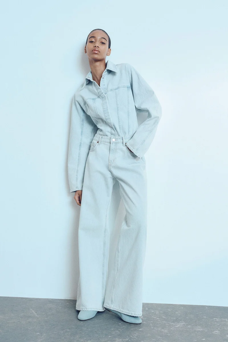 H&M Flared Regular Jeans