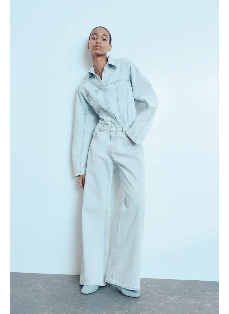 H&M Flared Regular Jeans