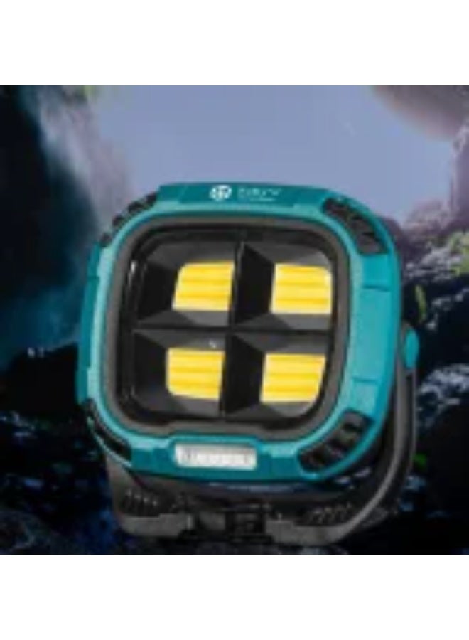 توبيز كشاف LED من توبي - 5 ألوان إضاءة مع 18 وضع إضاءة، بطارية 4000 مللي أمبير في الساعة، فلاش أحمر للطوارئ، إضاءة قوية لانقطاع التيار الكهربائي، إصلاح السيارات في الهواء الطلق - Image 4