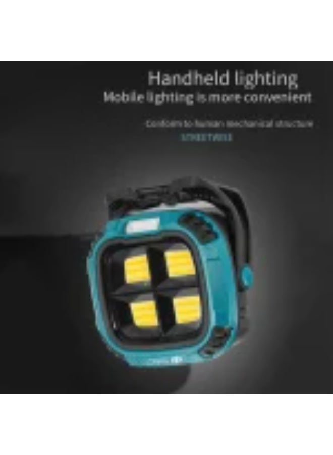 توبيز كشاف LED من توبي - 5 ألوان إضاءة مع 18 وضع إضاءة، بطارية 4000 مللي أمبير في الساعة، فلاش أحمر للطوارئ، إضاءة قوية لانقطاع التيار الكهربائي، إصلاح السيارات في الهواء الطلق - Image 5