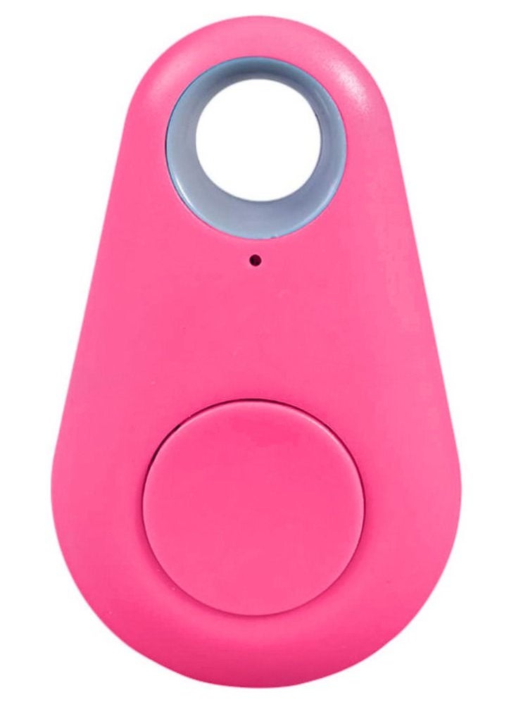 CATANES Smart Tag itag Bluetooth Tracker Key Finder Locator for Phone Key Item Pets Children Pink  - Image 1