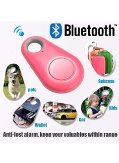 CATANES Smart Tag itag Bluetooth Tracker Key Finder Locator for Phone Key Item Pets Children Pink  - Image 3